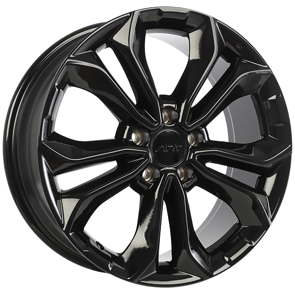 ART Replica REPLICA 301 Gloss Black 18x7.5 +45 5x120mm 64.1mm - Wheelwiz