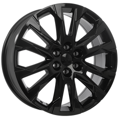 ART Replica REPLICA 306 Gloss Black 20x8 +45 6x120mm 67.1mm– Wheelwiz