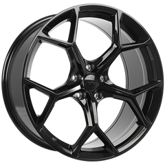 ART Replica REPLICA 318 Gloss Black 20x9 +25 5x112mm 66.5mm– Wheelwiz
