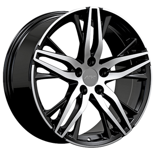 ART Replica REPLICA 332 Gloss Black - Machined Face 19x8.5 +45 5x114.3mm 64.1mm