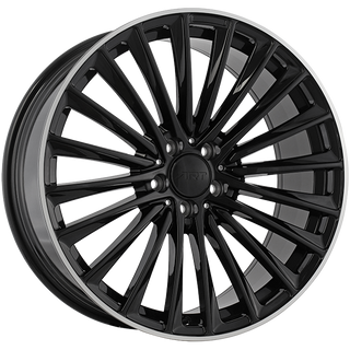 ART Replica REPLICA 339 Gloss Black - Machined Lip 20x8.5 +35 5x112mm 66.6mm