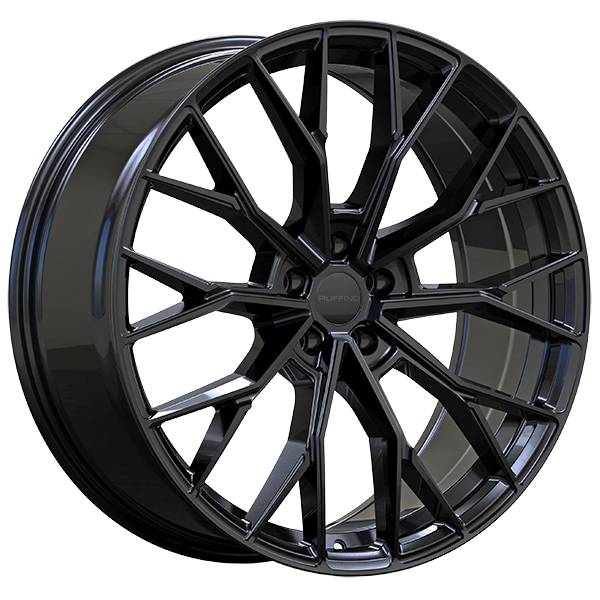 Ruffino ALPINE Gloss Black 22x9 +35 5x112mm 66.6mm