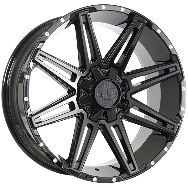 Ruffino HARD PHANTOM Gloss Black 18x9 +15 6x135|6x139.7mm 87.1mm