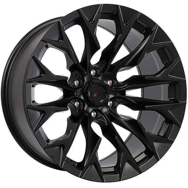 Forged Offroad XR104 Satin Black 20x10 -18 6x139.7mm 108.1mm