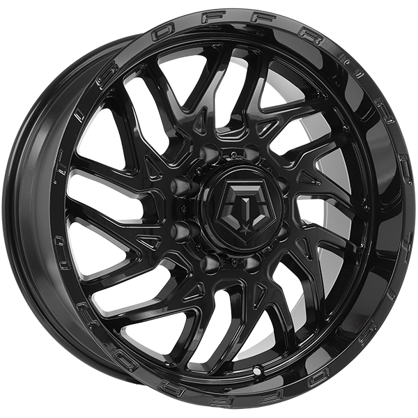 TIS Wheels 544 Gloss Black 20x9 +17 8x165.1mm 125.2mm– Wheelwiz