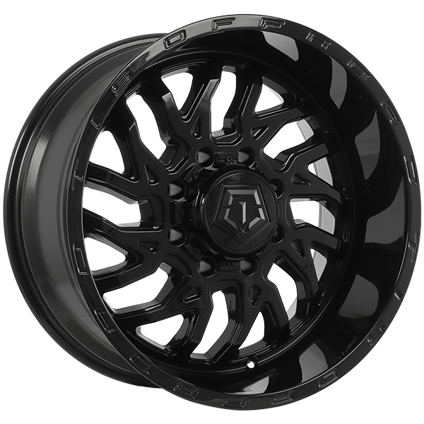 TIS Wheels 544 Gloss Black 20x10 -25 8x170mm 125.2mm