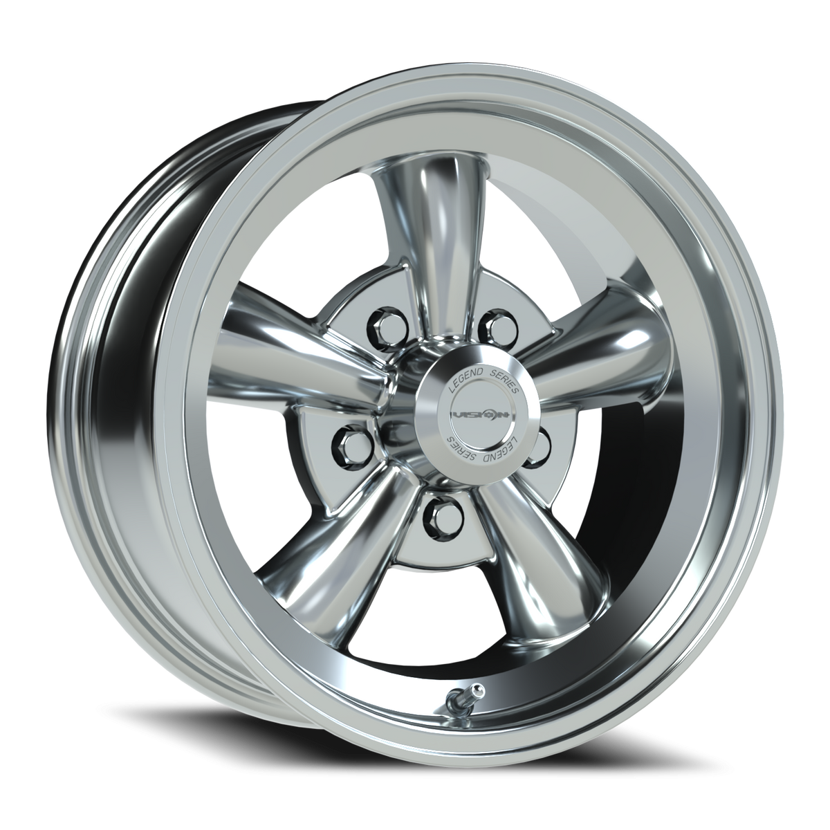 Vision Wheel 141H Chrome 15x7 +6 5x114.3mm 83mm - Wheelwiz
