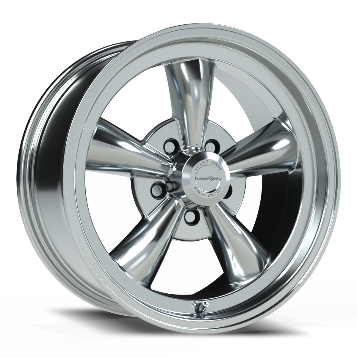 Vision Wheel 141H Chrome 17x8 +19 5x114.3mm 83mm - Wheelwiz
