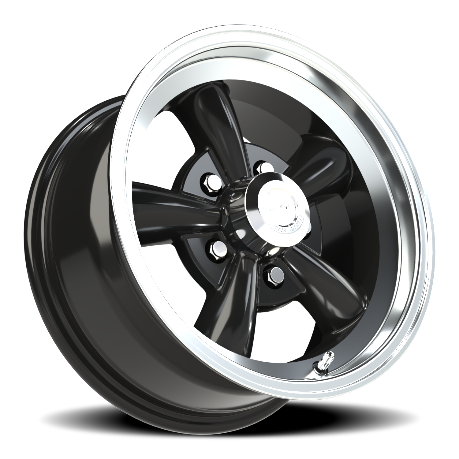 Vision Wheel 141H Gloss Black Machined Lip 15x7 -7 5x120.65mm 83mm - Wheelwiz