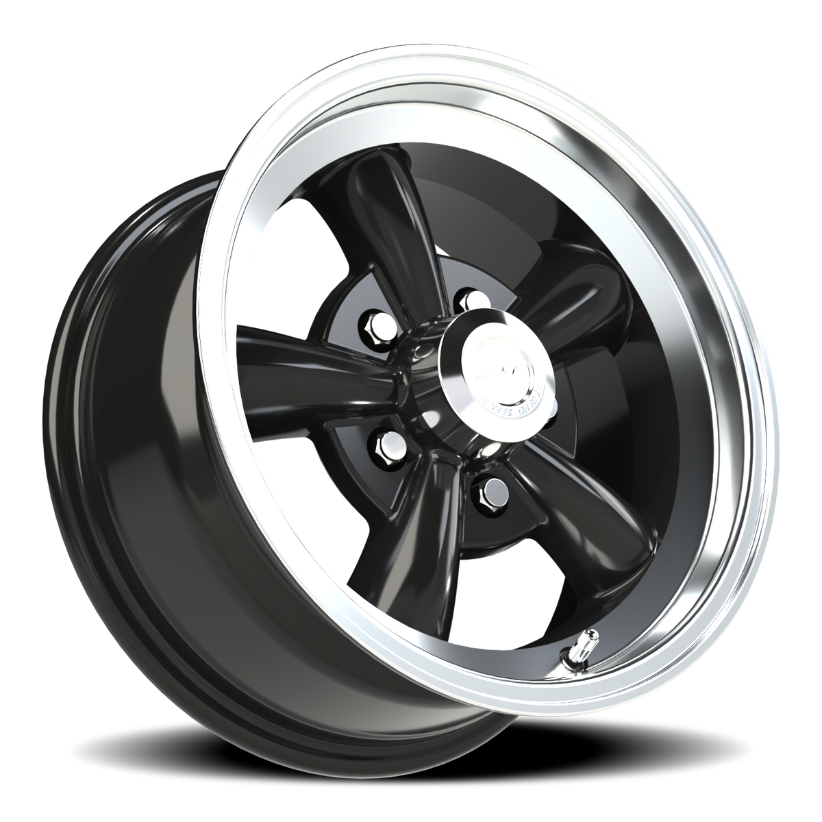 Vision Wheel 141H Gloss Black Machined Lip 15x7 +6 5x114.3mm 83mm - Wheelwiz