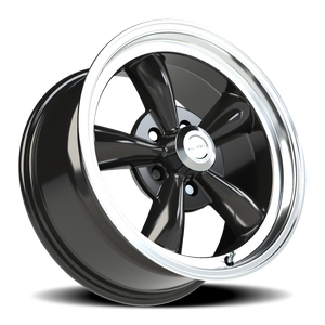Vision Wheel 141H Gloss Black Machined Lip 17x8 +19 5x120.65mm 87.1mm - Wheelwiz