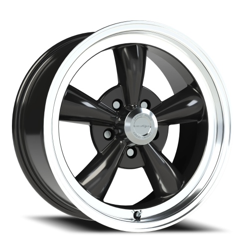 Vision Wheel 141H Gloss Black Machined Lip 17x9 0 5x120.65mm 83mm - Wheelwiz