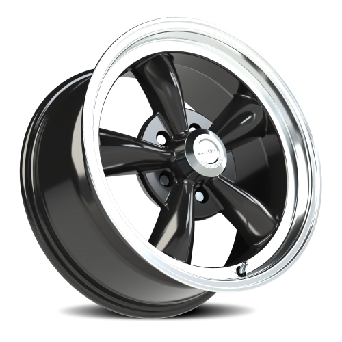 Vision Wheel 141H Gloss Black Machined Lip 17x9 0 5x114.3mm 83mm - Wheelwiz