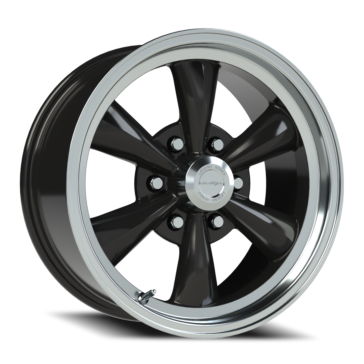 Vision Wheel 141H Gloss Black Machined Lip 17x8 +19 6x139.7mm 78.1mm - Wheelwiz