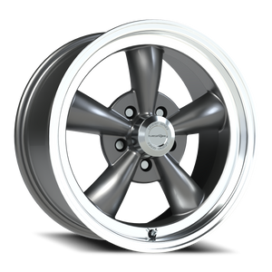 Vision Wheel 141H Gunmetal Machined Lip 17x8 +19 5x127mm 83mm - Wheelwiz