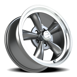 Vision Wheel 141H Gunmetal Machined Lip 17x8 +19 5x127mm 83mm - Wheelwiz