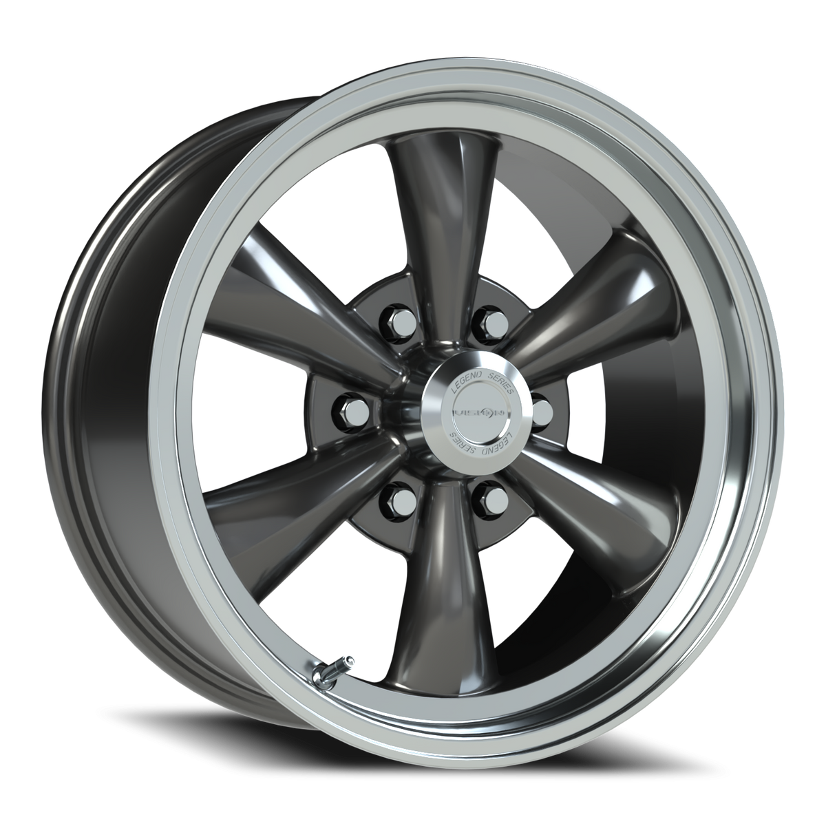 Vision Wheel 141H Gunmetal Machined Lip 17x8 0 6x139.7mm 78.1mm - Wheelwiz