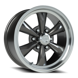Vision Wheel 141H Gunmetal Machined Lip 17x8 0 6x139.7mm 78.1mm - Wheelwiz