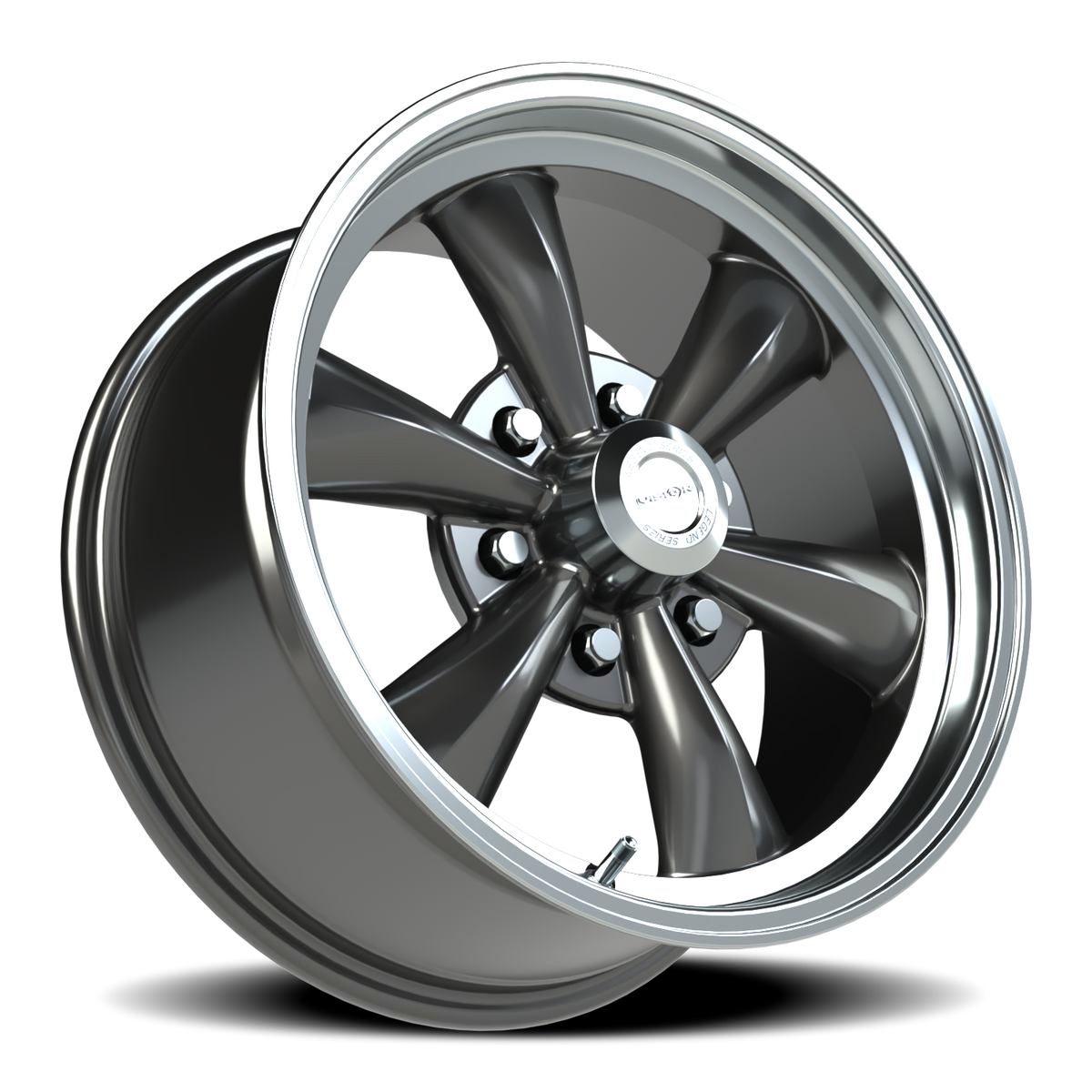 Vision Wheel 141H Gunmetal Machined Lip 17x8 +19 6x139.7mm 78.1mm - Wheelwiz
