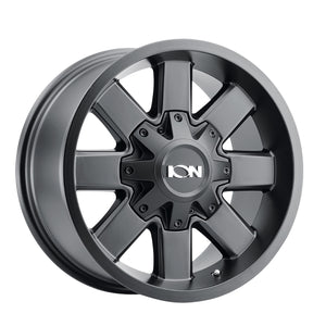ION 141 Satin black 17x9 +18 8x165.1|8x170mm 125.2mm - Wheelwiz