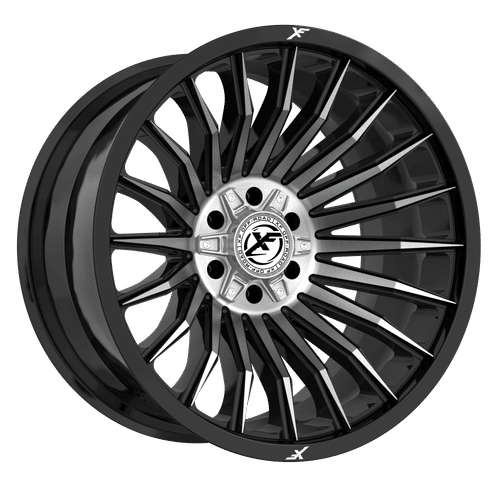 XF Off-Road XF-231 Titanium Dark Tint 22x10 -18 5x127|5x139.7mm 78.1mm - Wheelwiz