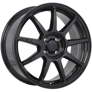 DAI REV Gloss Black 15x6 +40 4x100mm 73.1mm