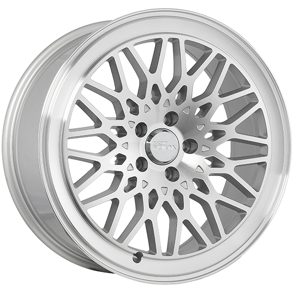 720Form FF21 Silver - Machined Face 19x8.5 +36 5x114.3mm 73.1mm