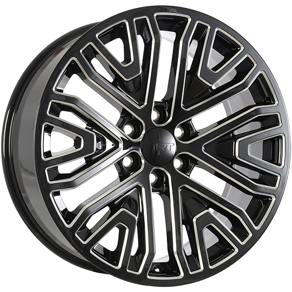 ART Replica REPLICA 176 Gloss Black - Milled Edge 24x10 +31 6x139.7mm 77.8mm