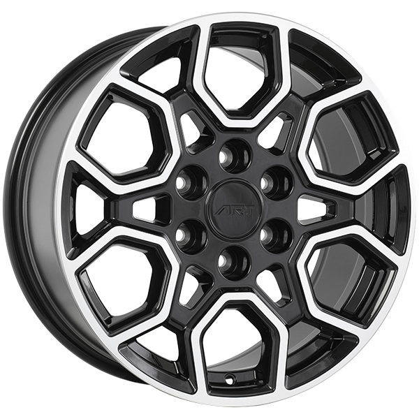 ART Replica REPLICA 266 Gloss Black - Machined Face 18x8 +35 6x135mm 87.1mm