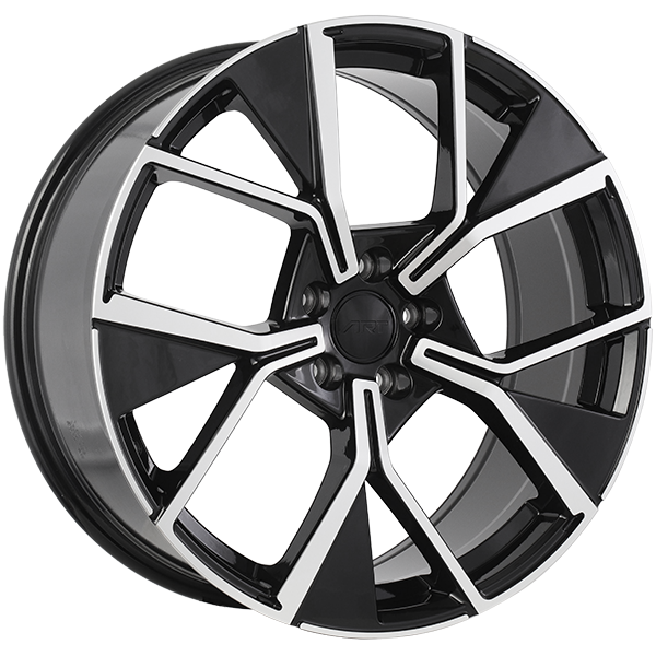 ART Replica REPLICA 364 Gloss Black - Machined Face 19x8.5 +38 5x112mm 57.1mm