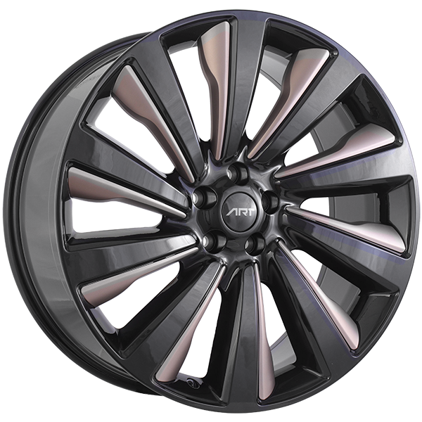 ART Replica REPLICA 392 Gloss Black - Caramel Inserts 23x9.5 +42 5x120mm 72.6mm