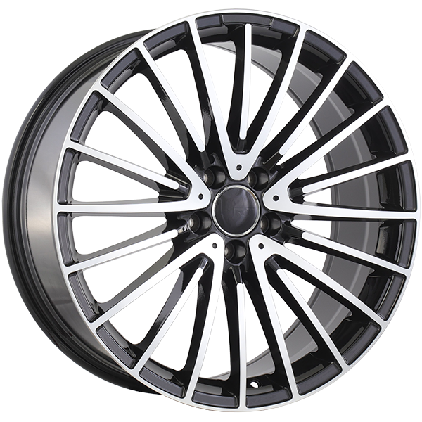 ART Replica REPLICA 396 Gloss Black - Machined Face 19x9.5 +45 5x112mm 66.6mm