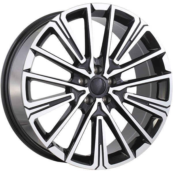 ART Replica REPLICA 397 Gloss Black - Machined Face 20x8 +45 5x112mm 66.6mm