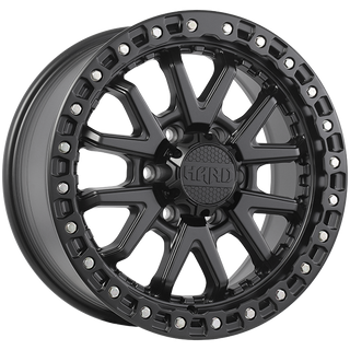 Ruffino HARD DUNE Satin Black - Zinc Rivets 18x8 +35 6x139.7mm 95.1mm