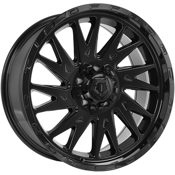 TIS Wheels 547 Gloss Black 22x12 -44 6x135|6x139.7mm 106.1mm
