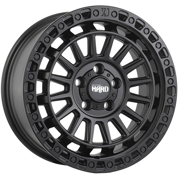 Ruffino HARD XJ Satin Black 17x7.5 +35 5x114.3mm 56.1mm