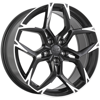 DAI RAZOR-X Gloss Black - Machined Face 19x8 +40 5x114.3mm 67.1mm