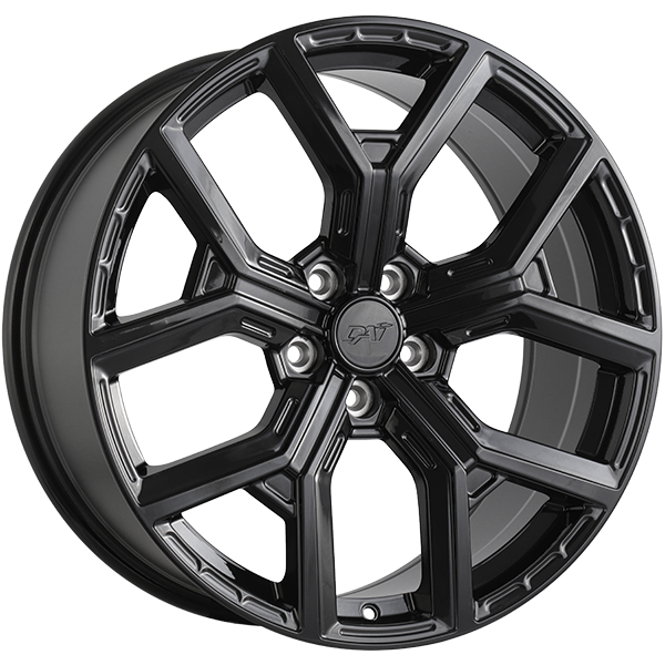 DAI TITAN Gloss Black 20x8.5 +35 5x114.3mm 67.1mm - Wheelwiz