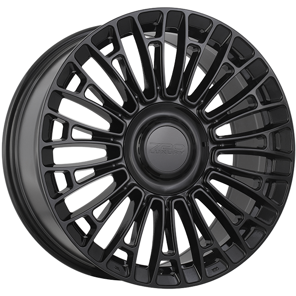720Form LX7 Gloss Black 20x8.5 +35 5x114.3mm 73.1mm - Wheelwiz