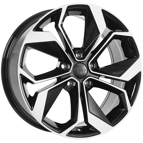 ART Replica REPLICA 309 Gloss Black - Machined Face 18x7.5 +40 5x115mm 70.3mm - Wheelwiz