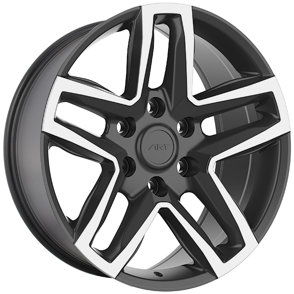 ART Replica REPLICA 353 Gloss Black - Machined Face 20x9 +20 6x139.7mm 77.8mm - Wheelwiz