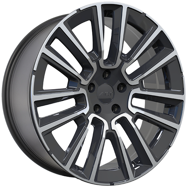 ART Replica REPLICA 402 Gloss Black - Machined Face 19x8 +45 5x108mm 63.4mm - Wheelwiz