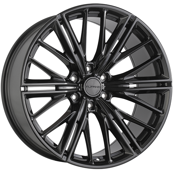 Ruffino AMALFI Gloss Black 22x9 +18 6x139.7mm 77.8mm - Wheelwiz