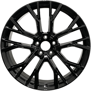 RAC Replica B28 Gloss Black 20x9 +33 5x112mm 66.6mm