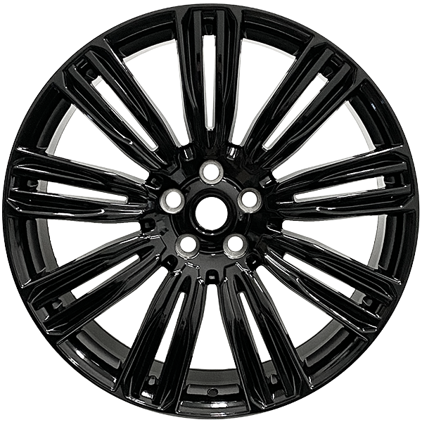 RAC Replica L09 Gloss Black 22x9.5 +45 5x108mm 63.4mm - Wheelwiz