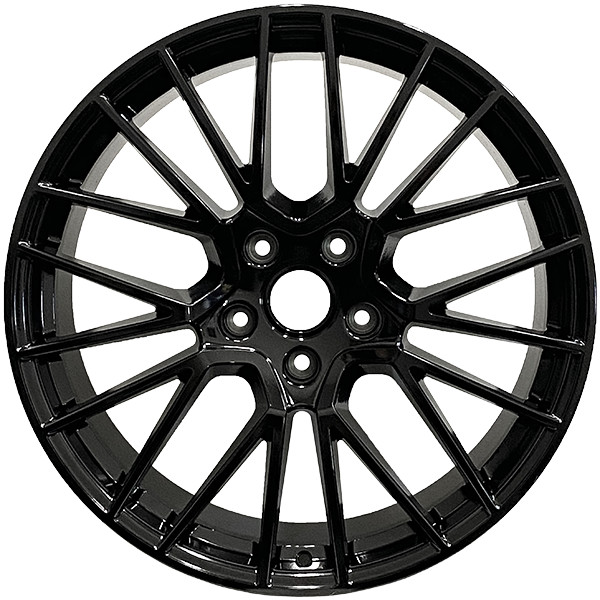 RAC Replica P09 Gloss Black 20x9 +48 5x130mm 71.6mm - Wheelwiz