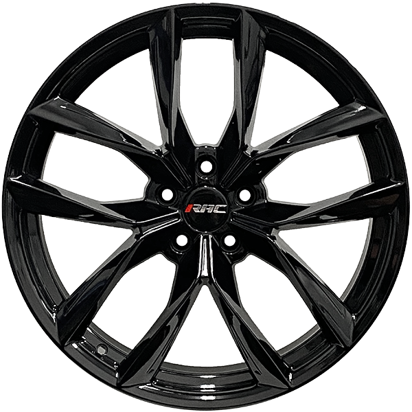RAC Replica R14 Gloss Black 20x8 +35 5x114.3mm 60.1mm - Wheelwiz