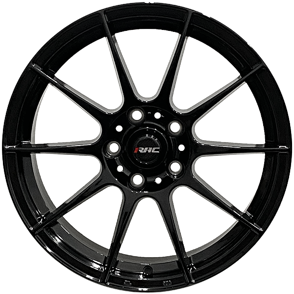 RAC R15 Gloss Black 17x7.5 +40 5x100mm 73.1mm - Wheelwiz