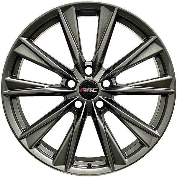 RAC Replica R24 Titanium 20x9 +45 5x120mm 64.1mm - Wheelwiz