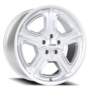 Vision Wheel 147 Hyper Silver 20x8.5 +10 5x115mm 83mm - Wheelwiz